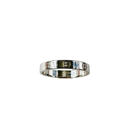 CARTIER "Love" Ring in White Gold