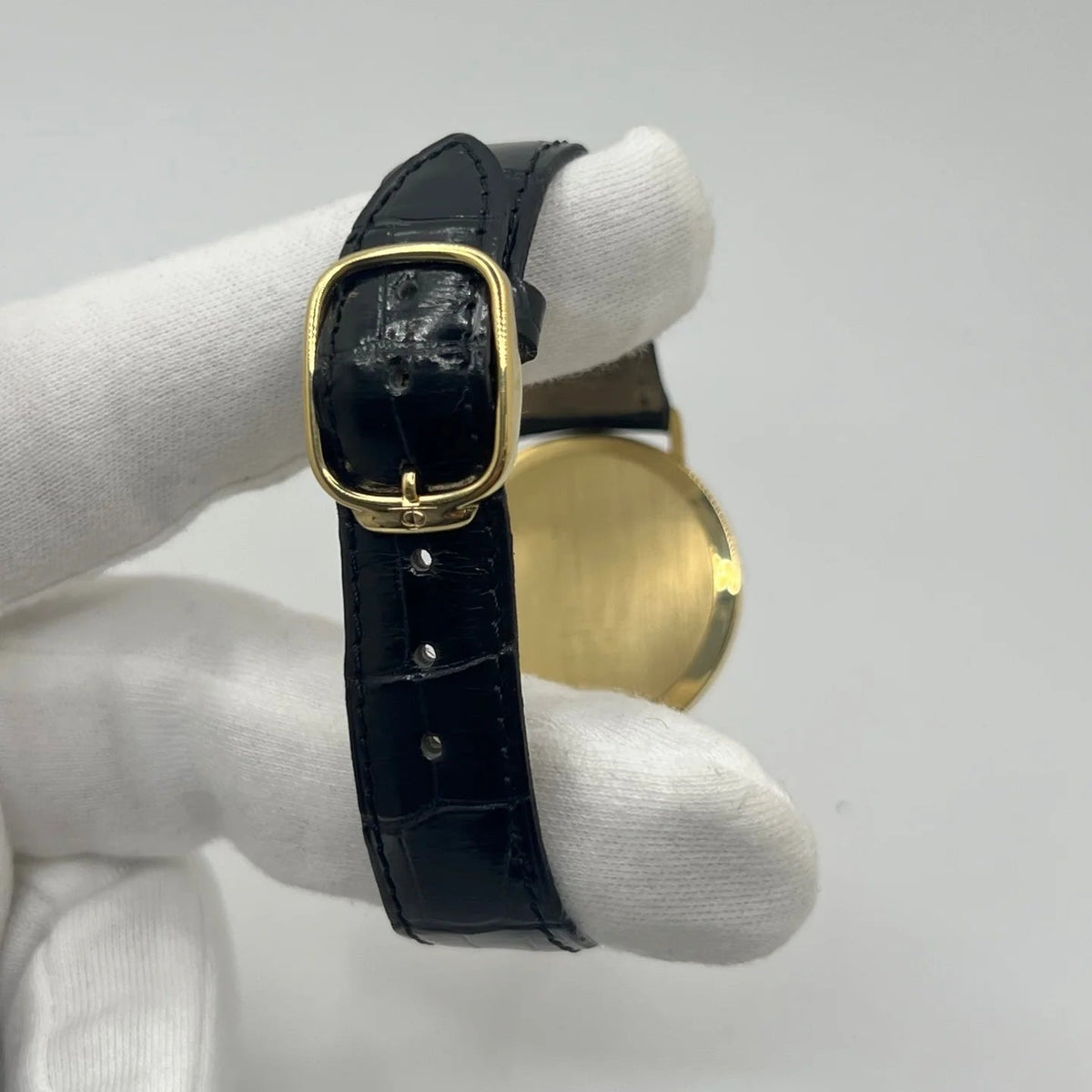 BAUME & MERCIER "Classima" Watch in Yellow gold, Stainless Steel, and Leather