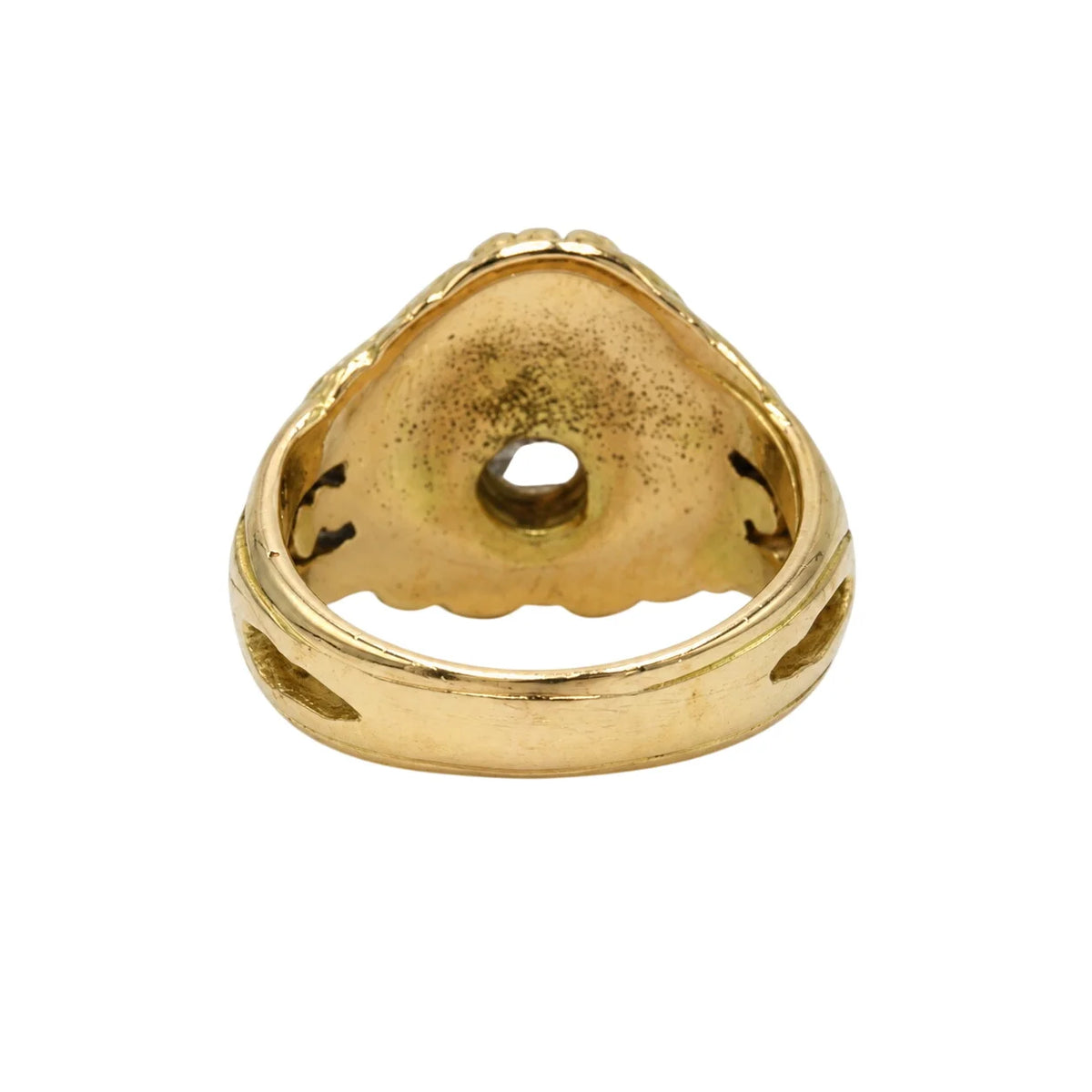 Yellow Gold and Diamond Ring