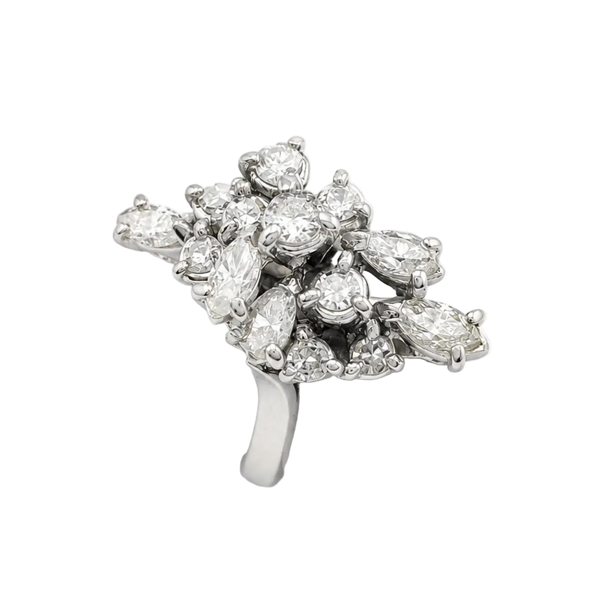 White Gold and Diamond Ring