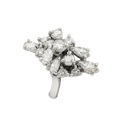 White Gold and Diamond Ring