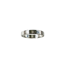 CARTIER "Love" Ring in White Gold