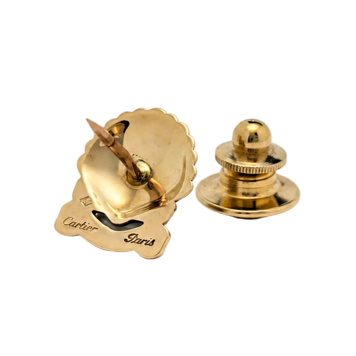 CARTIER brooch in yellow gold