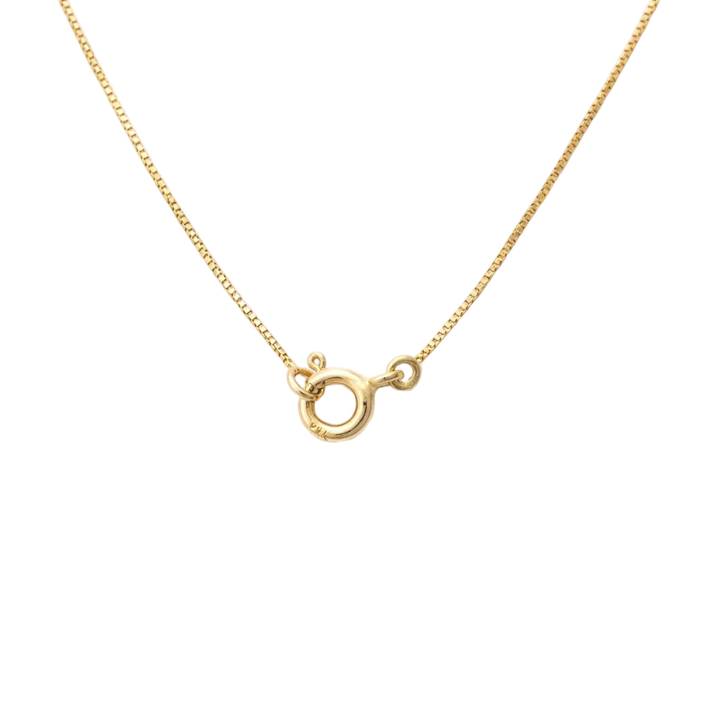 Collier Pendentif en or jaune, saphir et diamants