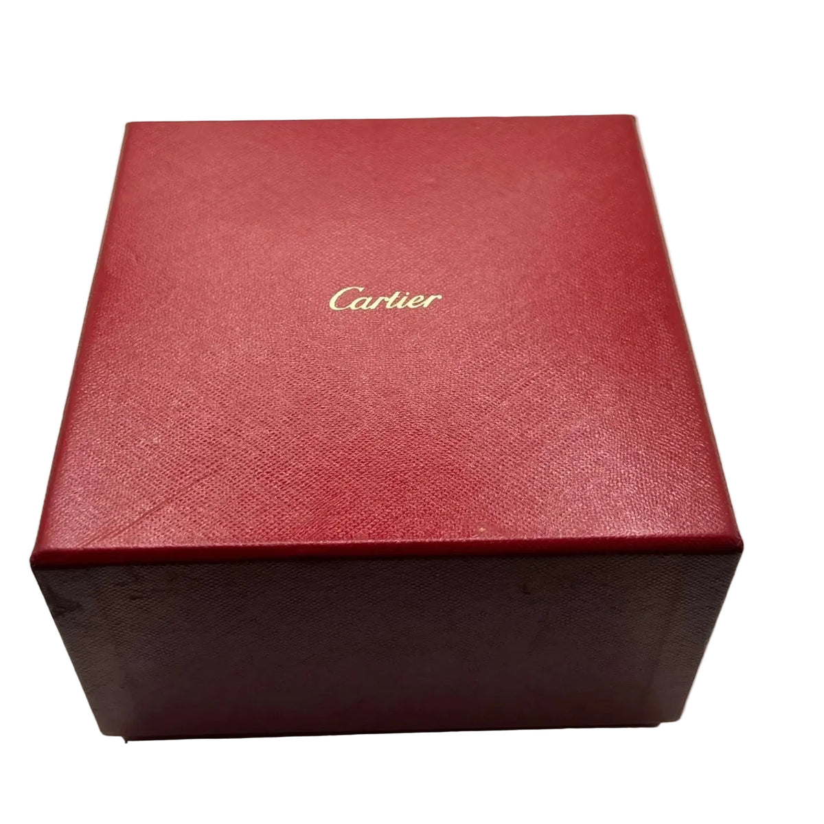 CARTIER "Tank Solo XL" Watch in Steel and Leather