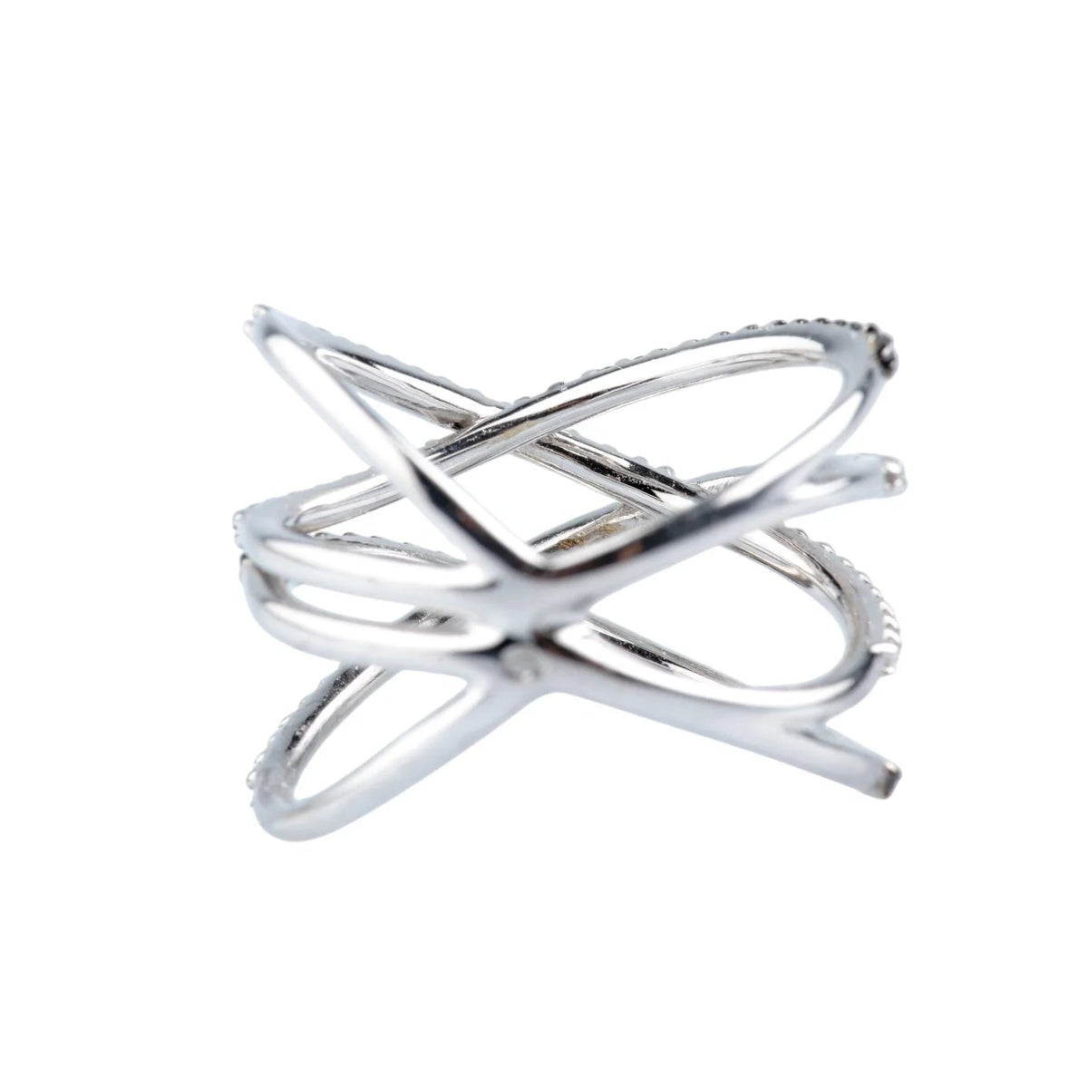 White Gold Diamond Pave Ring