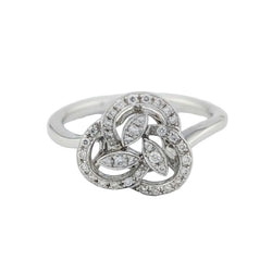 White Gold and Diamond Ring