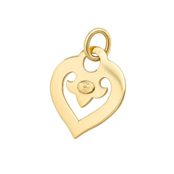 O.J. PERRIN Yellow Gold Pendant