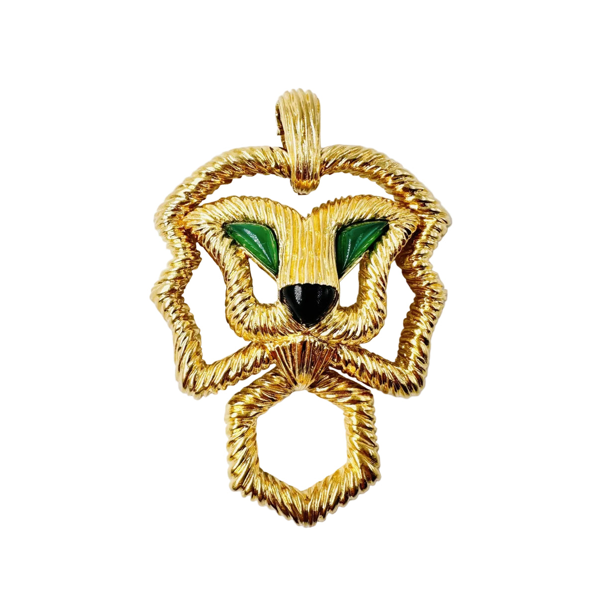 FRED Yellow Gold Pendant Necklace