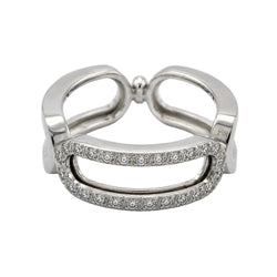 White Gold and Diamond Ring