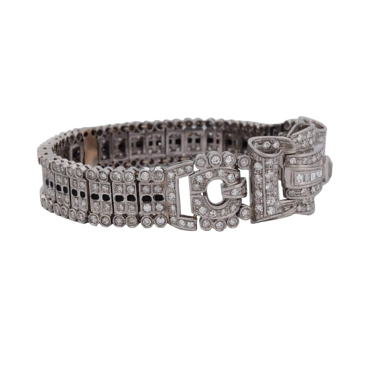 Platinum and Diamond Bracelet