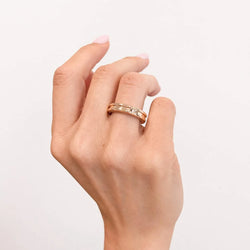 BULGARI "B.Zero1" Wedding Band in Rose Gold