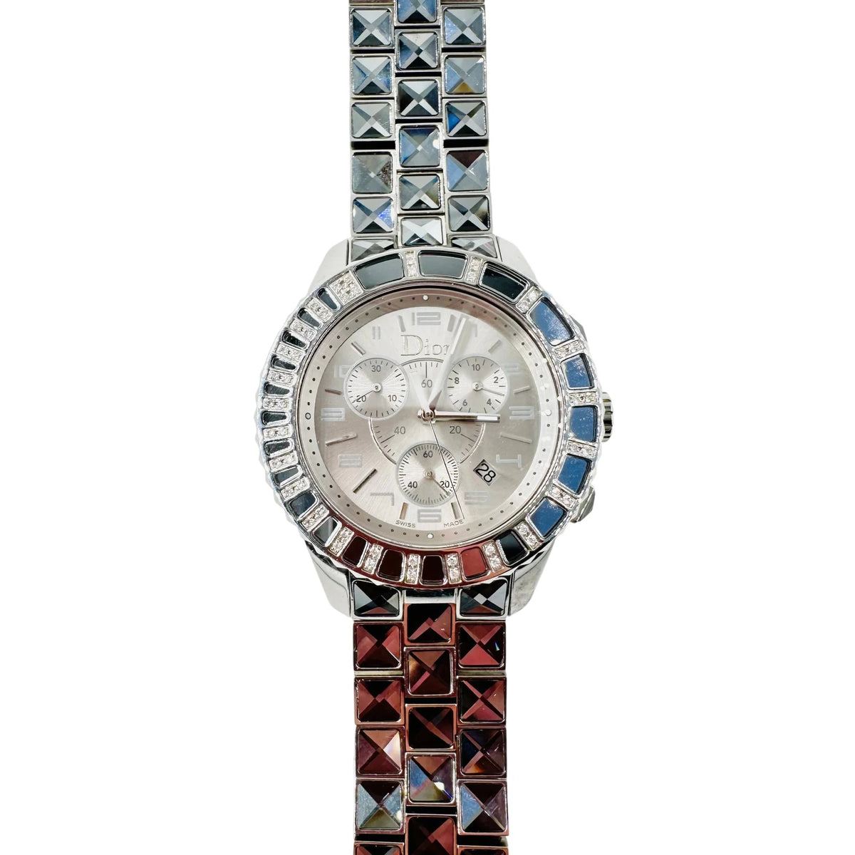 DIOR "Christal" Watch in Stainless Steel and Sapphire Crystal