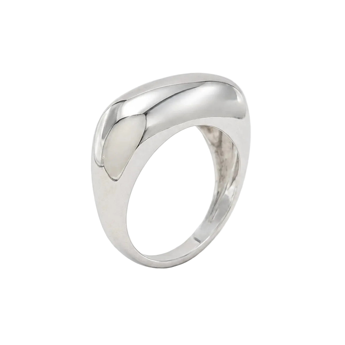White Gold Bangle Ring