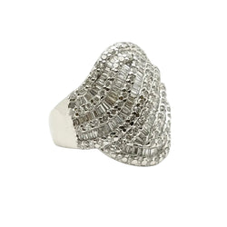 White Gold and Diamond Ring
