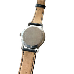 OMEGA GENEVA watch in stainless steel and leather