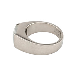 CARTIER Tank Ring in white gold with moonstone