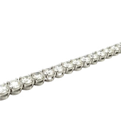 Bracelet Ligne en or blanc et diamants