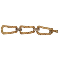 Yellow gold bracelet
