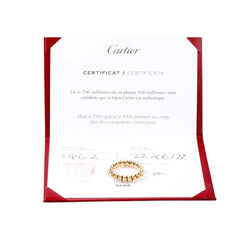 CARTIER "Clash" Ring in Rose gold and Diamonds