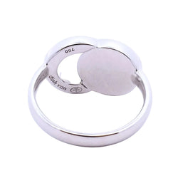 DINH VAN "Moon Shadow" Ring in white gold and diamonds