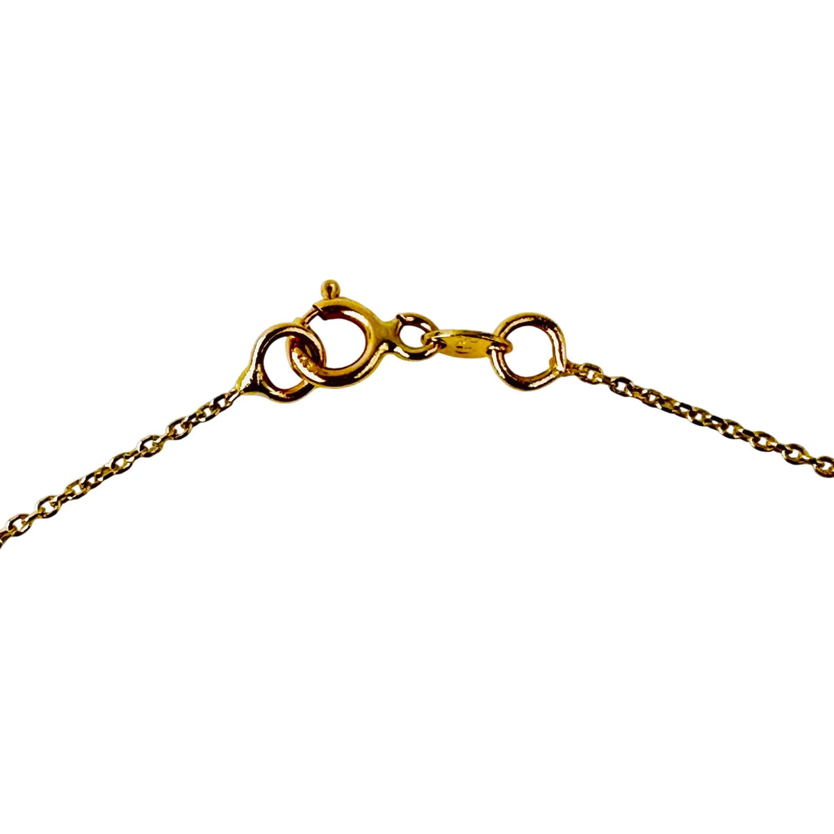 Yellow Gold Cross Pendant Necklace with Diamonds