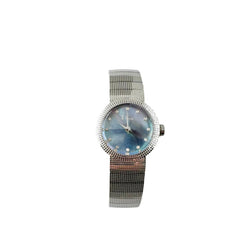 DIOR "La Baby D" Women's Watch in Steel, Mother-of-pearl, and Diamonds