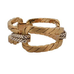 Yellow gold bracelet