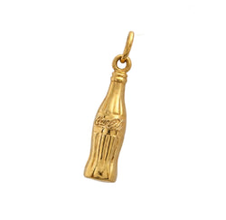 Yellow gold pendant