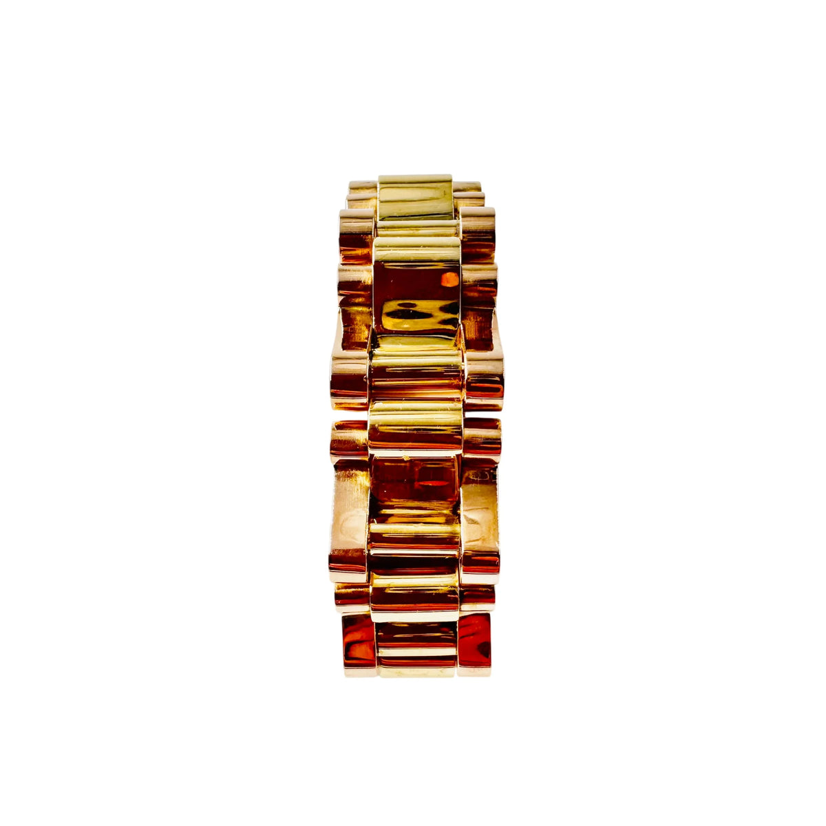 Yellow Gold Tank Bracelet