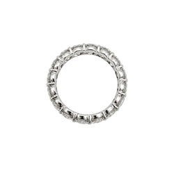 White Gold and Diamond Wedding Band
