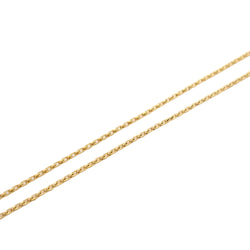 Yellow Gold and Diamond Pendant Necklace