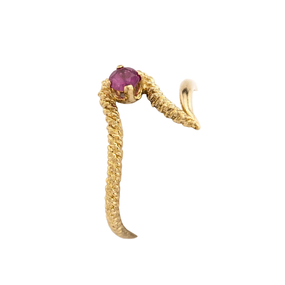 Yellow Gold and Ruby Ring