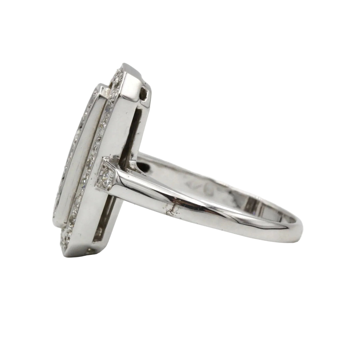 White Gold and Diamond Ring