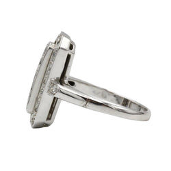 White Gold and Diamond Ring