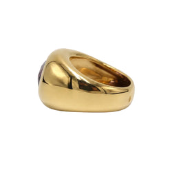 BOUCHERON Dome Ring in yellow gold and Amethyst