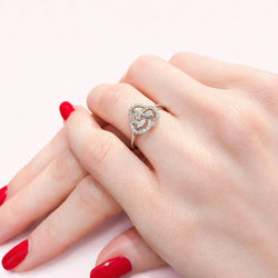 White Gold and Diamond Ring