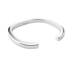 DINH VAN Silver Bangle Bracelet