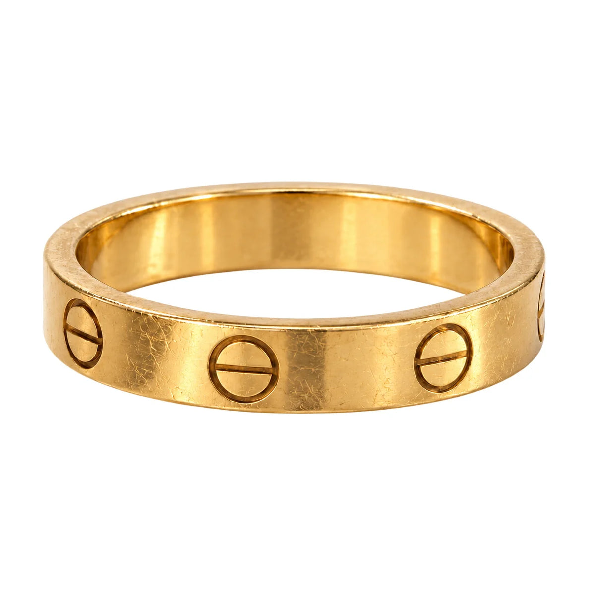 Bague Alliance CARTIER Love en or jaune
