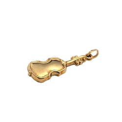 Yellow gold pendant