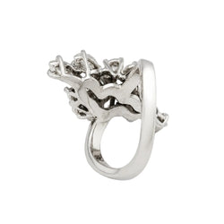 White Gold and Diamond Ring