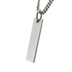 GUCCI Silver Pendant Necklace