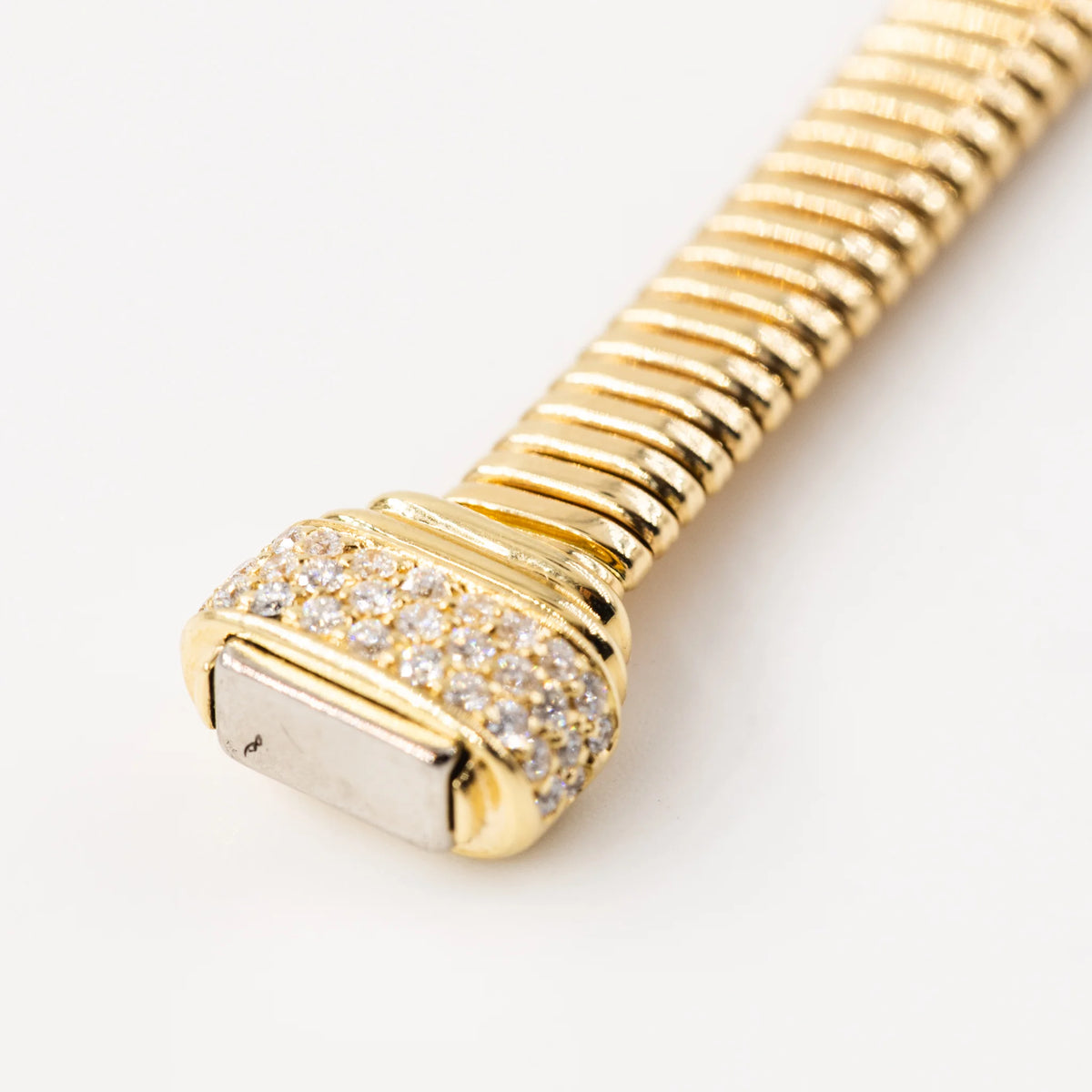 18-carat yellow gold Tubogas bracelet