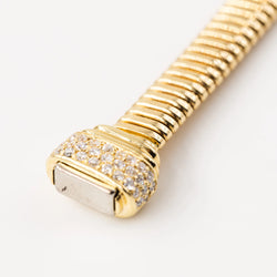 18-carat yellow gold Tubogas bracelet