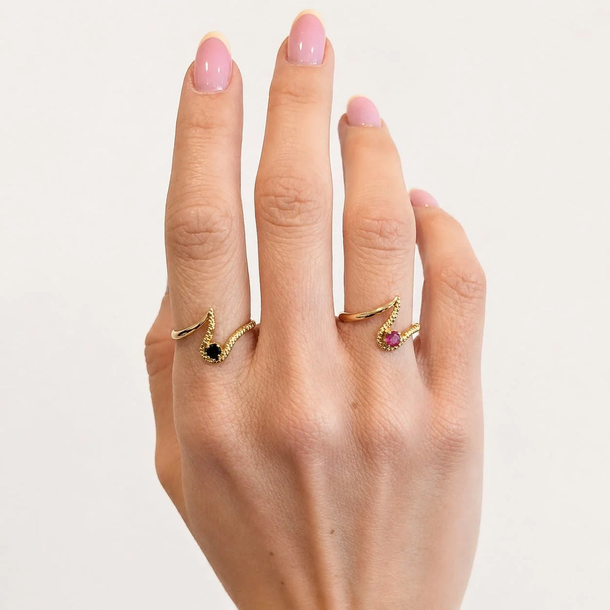 Yellow Gold and Sapphire Ring