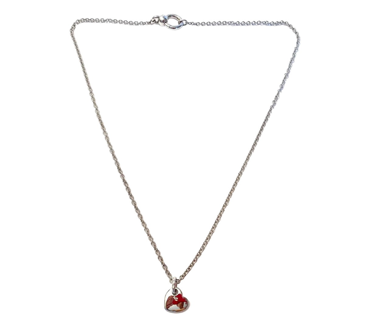 Collier Pendentif POMELLATO en or blanc