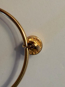BULGARI "B.Zero1" Yellow Gold Hoop Earrings