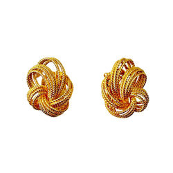 VAN CLEEF & ARPELS yellow gold earrings