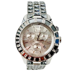 DIOR "Christal" Watch in Stainless Steel and Sapphire Crystal