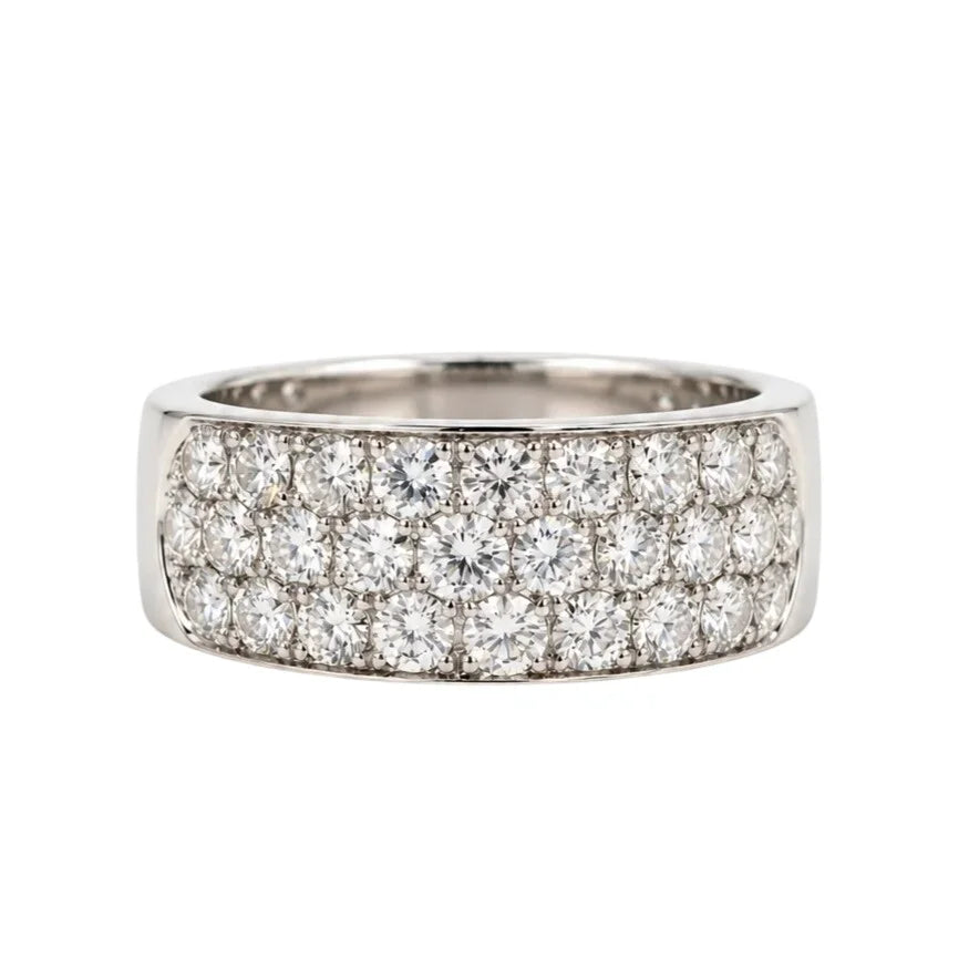 White Gold and Diamond Ring
